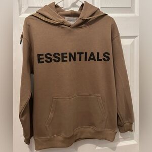Essentials Fear of God Taupe Hoodie